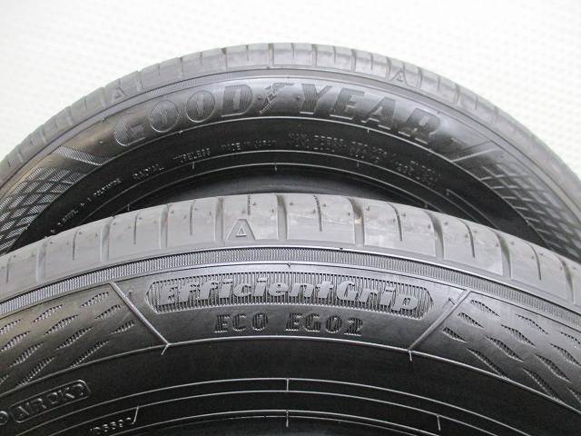 195-60R15 9-8.5分山 グッドイヤーエフィシエントグリップ 2021年製 中古タイヤ【4本】送料無料(M15-6260）_画像4