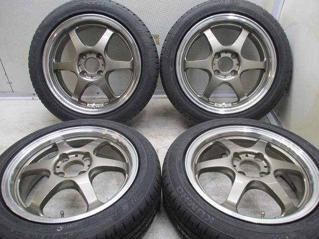 15インチ 165/55R15 5J+45 100 軽自動車 クムホ 新品タイヤアルミホイール【4本セット】 送料無料(MA15-3992）_画像2