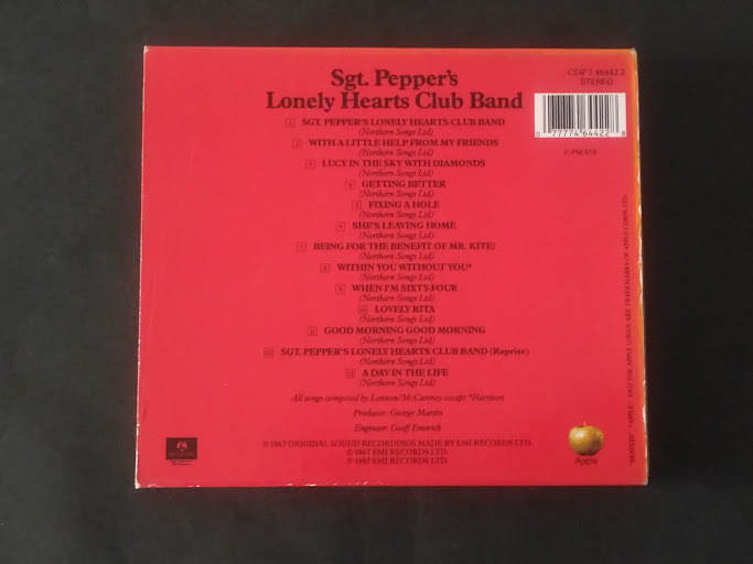 The Beatles|Sgt. Pepper\'s Lonely Hearts Club Band CDP 7 46442 2 beautiful goods 