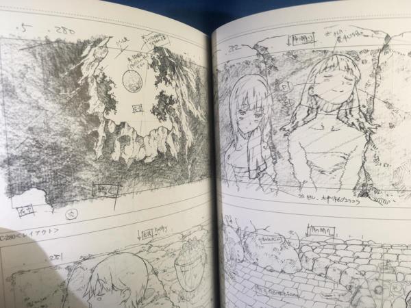 同 アニメ原画集 梅津泰臣 YASUOMI UMETSU KEY ANIMATION DRAWING 8 しし座流星軍 MEZO エルフェンリート ソラノヲト ☆エロは無し230_画像9