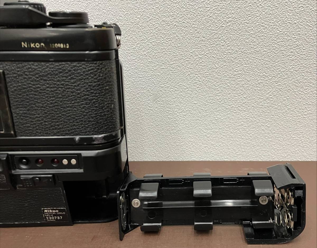 ＃4543　【美品】Nikon F3 ボディ 初期型　レンズ セット/ブラック/キャップ付属品説明書付/ジャンク扱い　本人長期保管品_画像7