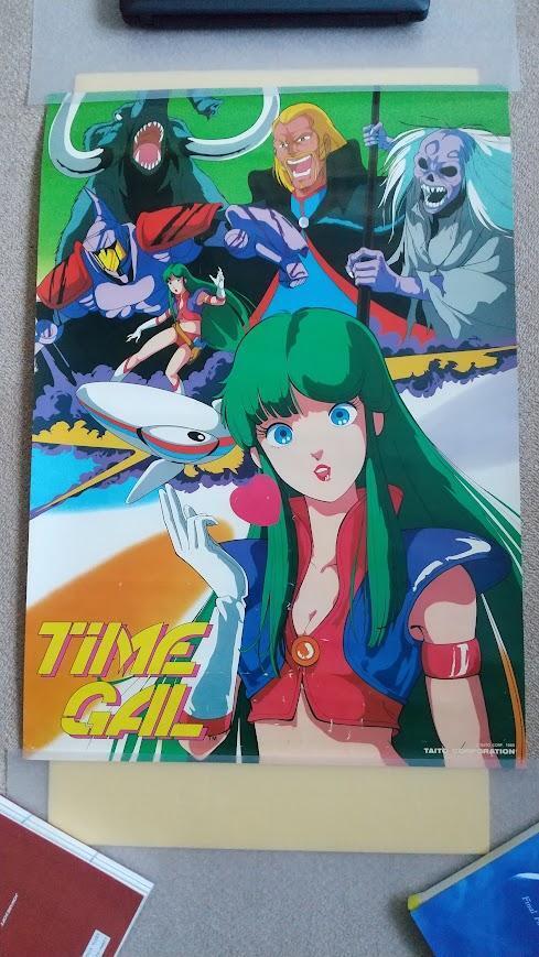 『TIME GAL　タイムギャル』TAITO　ポスター　B2サイズ_画像1