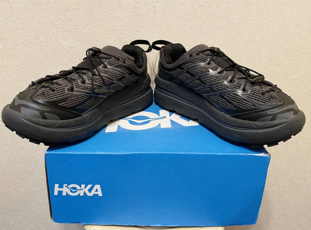 新品HOKA-U MAFATE ORIGINSブラック黒グレーUS10:JPN28cmデッドストック元箱付きMADE IN VIETNAMベトナム製_画像7