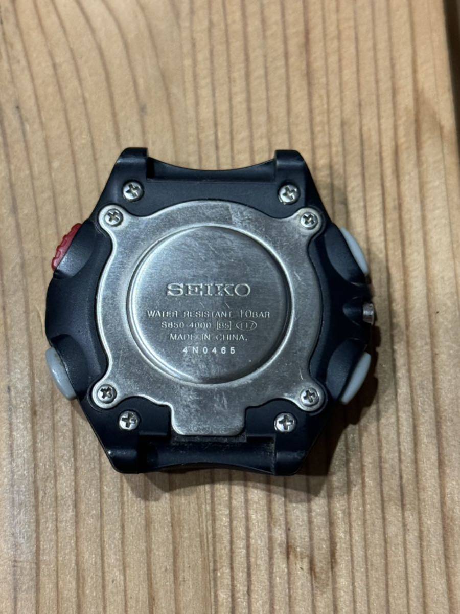 セイコー SEIKO SUPER RUNNERS WATER RESISTANT 10BAR S650-4000 腕時計 ジャンク品_画像2