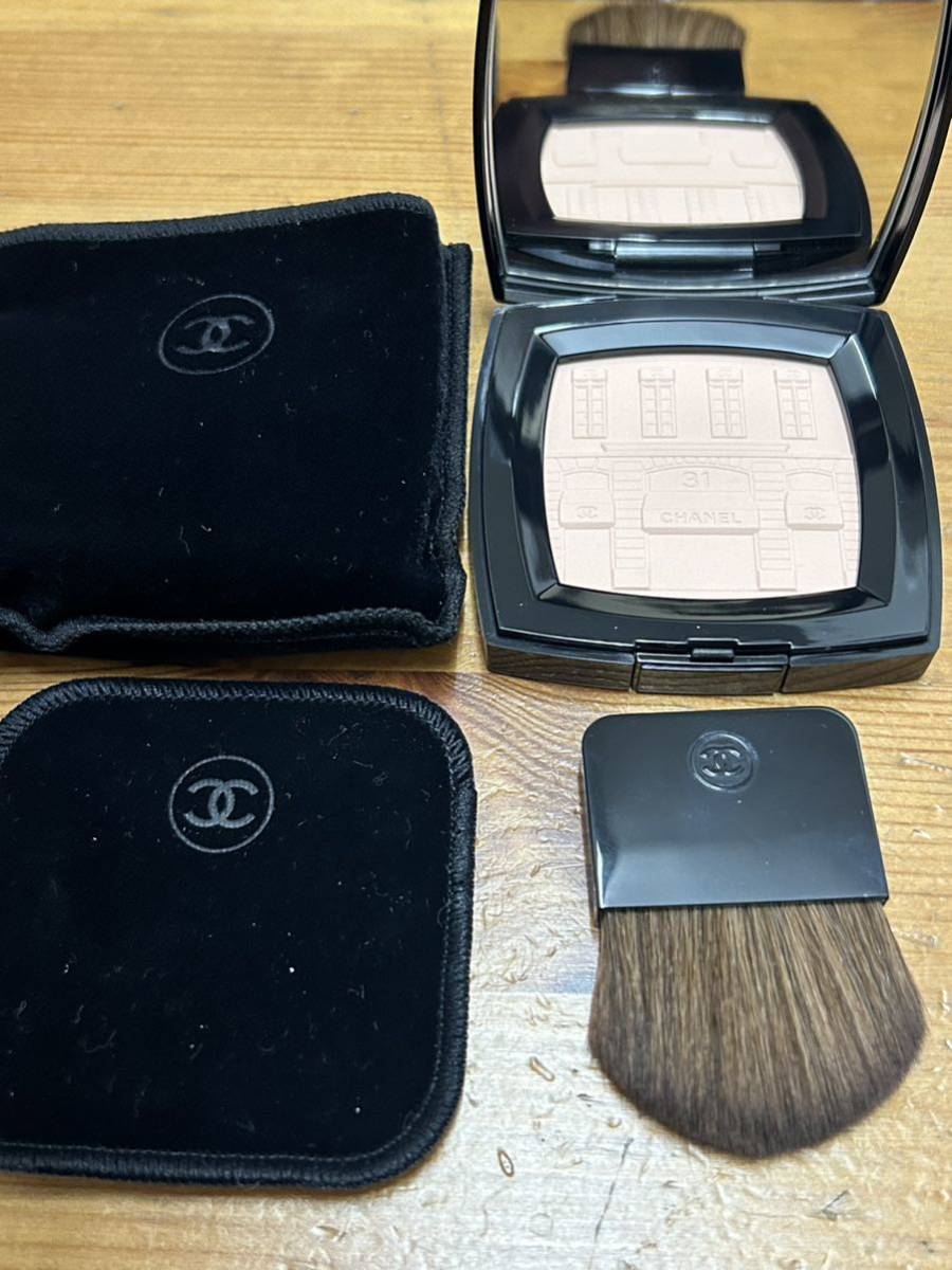 【2-30】未使用 CHANEL シャネル プードゥル カンボン トランスパラン フェイスパウダー コスメ_画像3