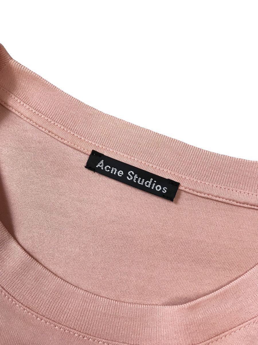 (D) Acne Studios Acne s Today oz long sleeve T shirt S pink series cut and sewn 