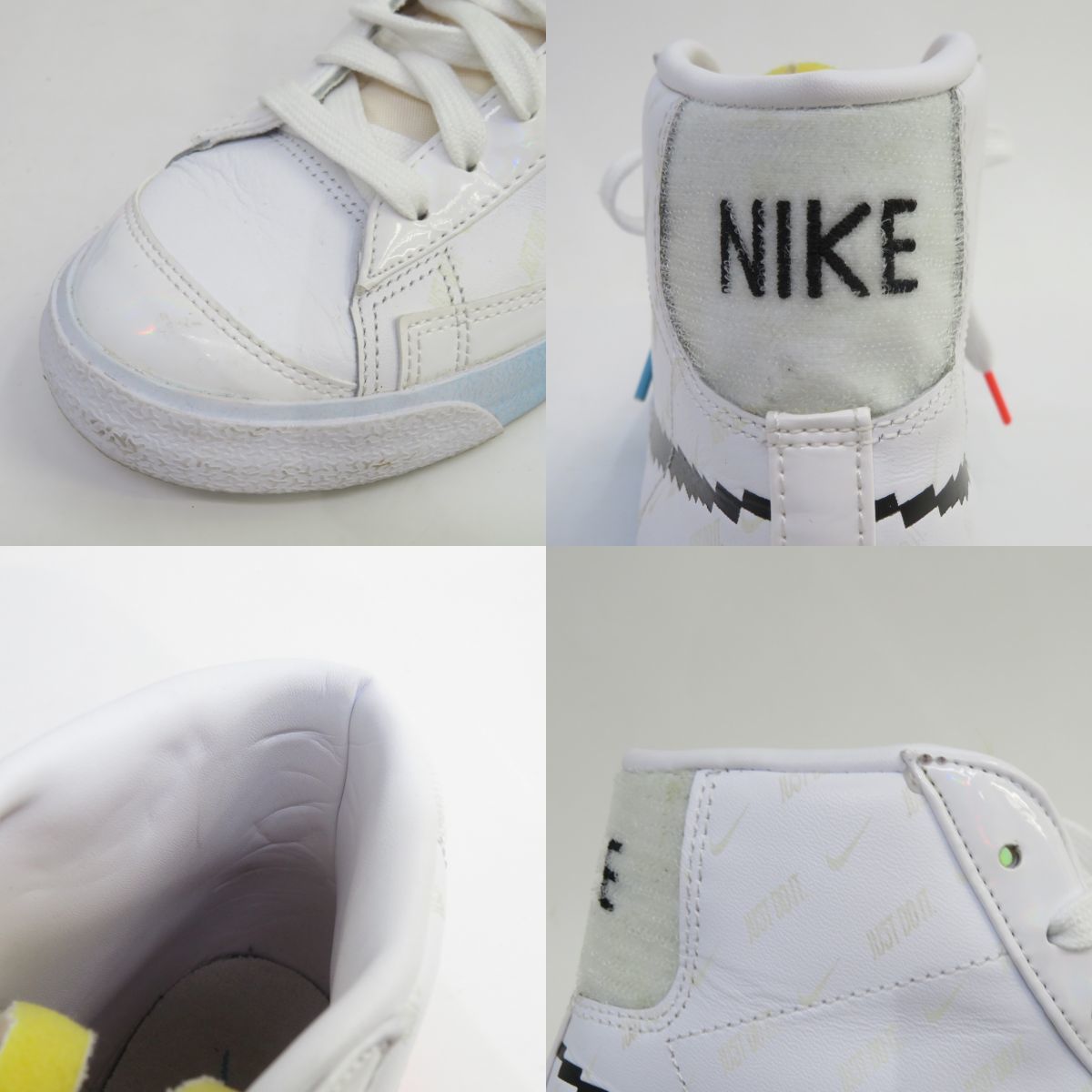 153s NIKE ナイキ BLAZER MID’77 GOOD GAME ブレーザー ミッド グッドゲーム DC3280-101 US9 27.0cm 箱無し　※中古_画像8