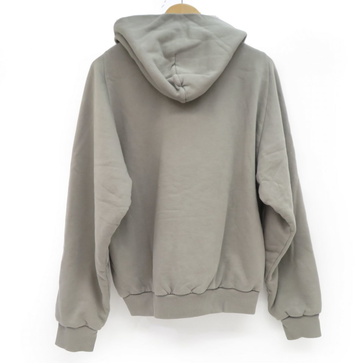 131 YEEZY GAP イージー ギャップ ダブルフェイス ワイド シルエット スウェット ジップアップ フーディ Mサイズ ※中古_画像2