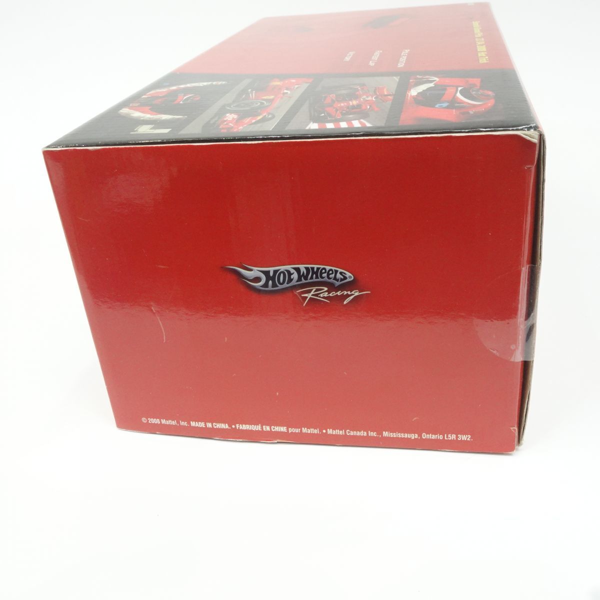 074 Hot wheels ホットウィール Ferrari SPANISH EDITION F2008 Shell #1(レッド) L8780 1/18スケール ミニカー　※中古_画像9