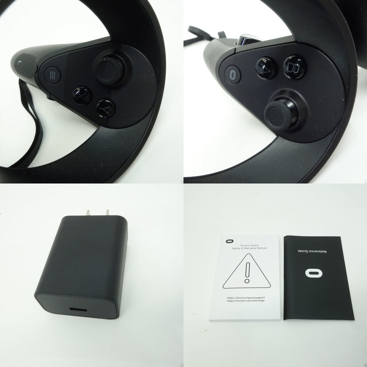 099 Oculus/オキュラス Quest/クエスト 完全ワイヤレス 一体型VRヘッドセット 128GB ※中古_画像8