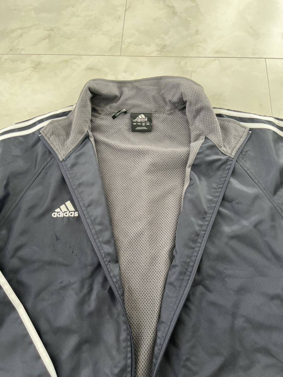 ★未使用保管品★ adidasアディダス ジャケット ★ 黒★現状品★XLサイズ★訳あり_画像4