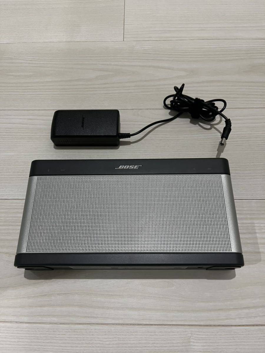 ★短時期使用★ ★作動確認済み★BOSE SoundLink Bluetooth speaker III ワイヤレススピーカー★現状品★_画像2