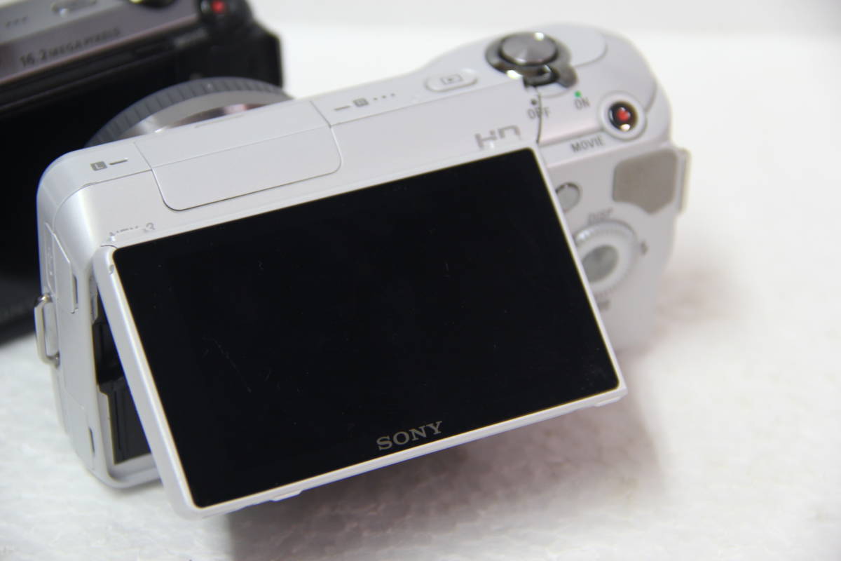 SONY デジタルカメラ まとめて2個セット NEX-C3/NEX-3 0.25m/0.82ffレンズ付属 送料無料_画像6