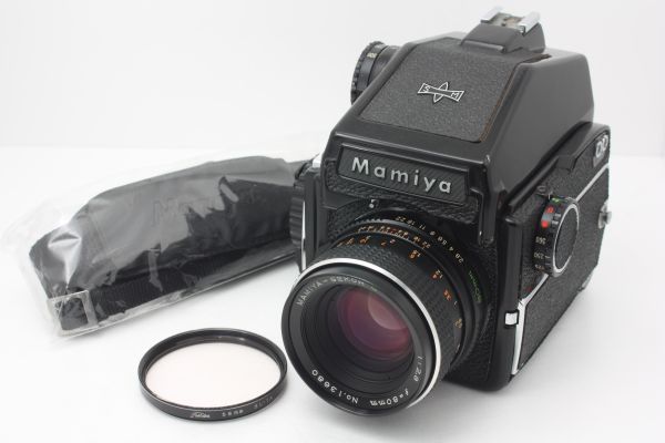 【良品】マミヤ Mamiya M645 MAMIYA-SEKOR C 1:2.8 80mm 完動品 ストラップ・フィルター付 #64_画像10