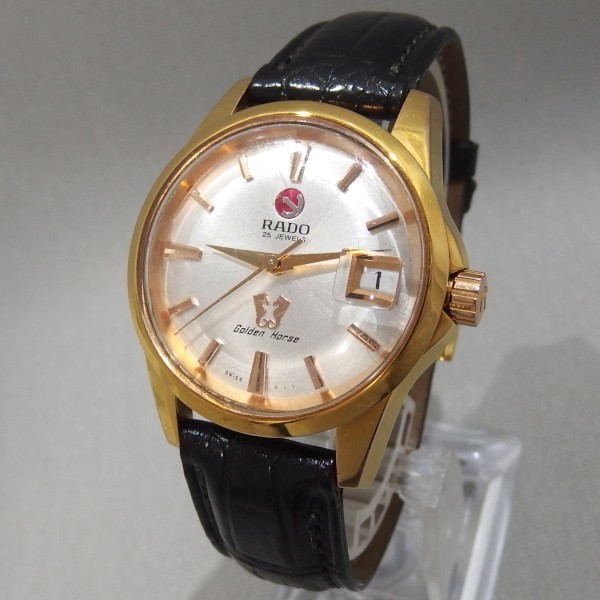 ★RADO Golden Horse R84833115 復刻モデル 25石 ゴールド 自動巻き メンズ 腕時計 658.3833.2 ゴールデンホース ラドー★_画像2