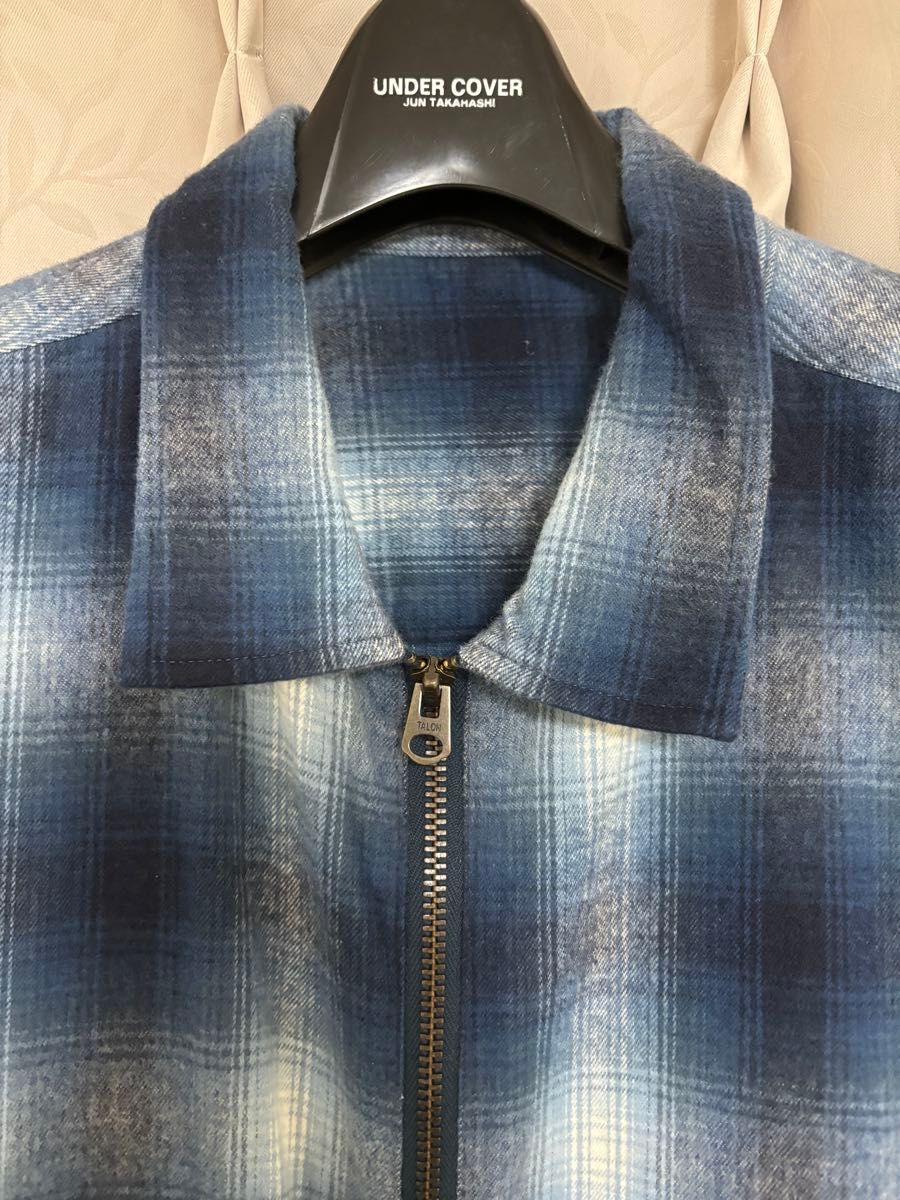 Kinema ombre zip shirt オンブレチェック シャツ|Yahoo!フリマ Kinema ombre zip shirt オンブレチェック シャツ|Yahoo!フリマ