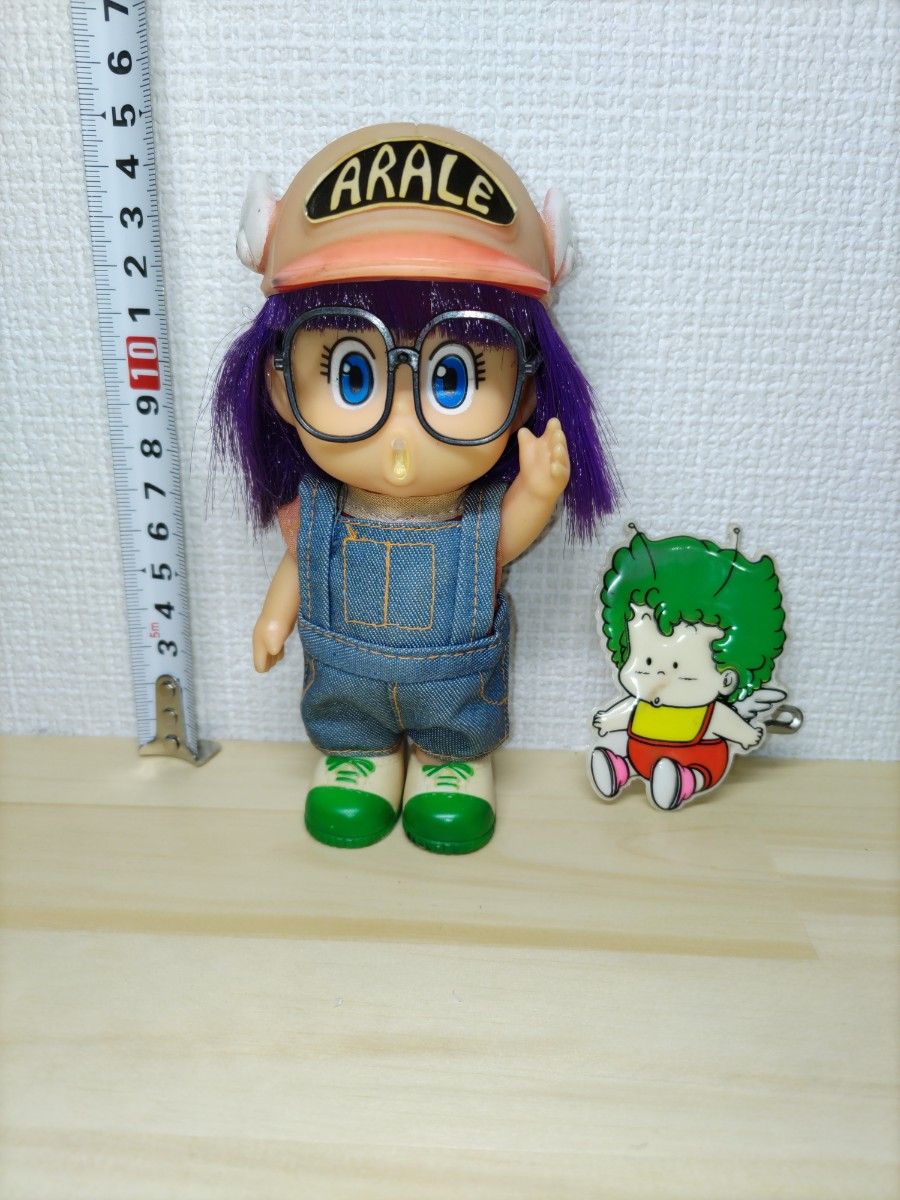 昭和レトロ Dr スランプ アラレちゃん人形とがっちゃんの 昭和レトロ Dr スランプ アラレちゃん人形とがっちゃんの