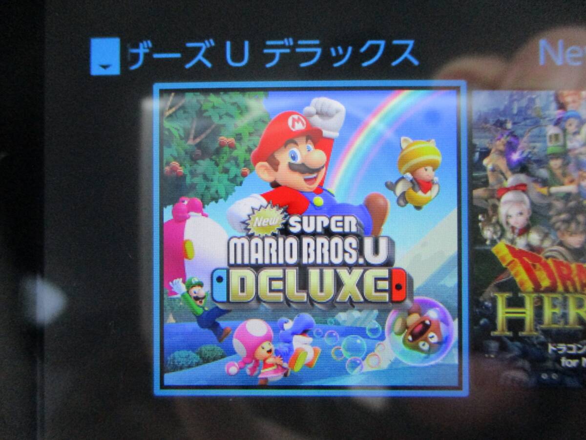 Nintendo Switch 「New スーパーマリオブラザーズ U デラックス」ゲームソフト／New SUPER MARIO BROS. U DELUXE 　 　管理：(B3-132_画像6