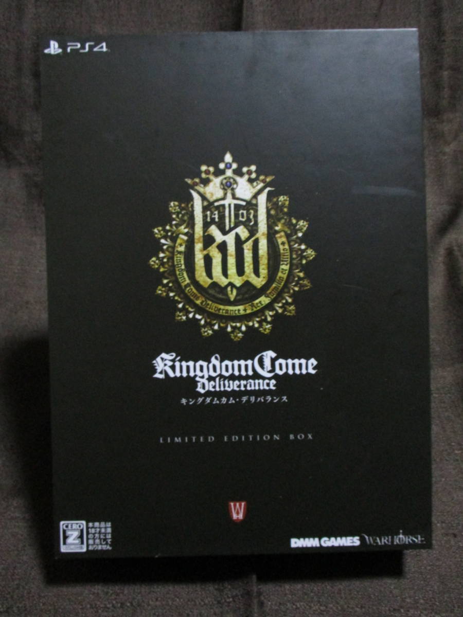 PS4 「キングダムカム・デリバランス」限定版／KingdomCome Delivarance LIMITED EDITION BOX／プレイステーション4用ソフト 　管理(B3-125_画像1