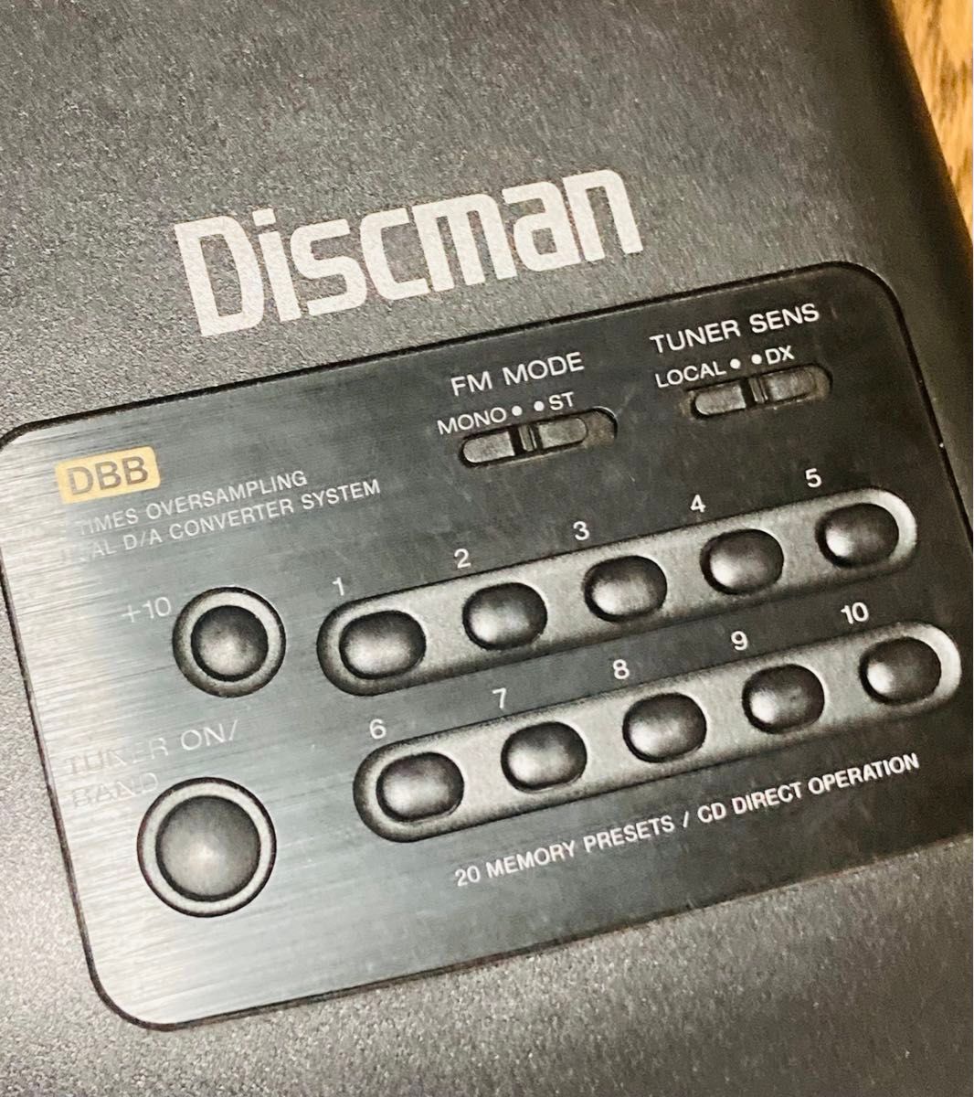 SONY Discman ポータブルCDプレーヤー D-T66 本体のみ 動作未確認 現状品 ジャンク