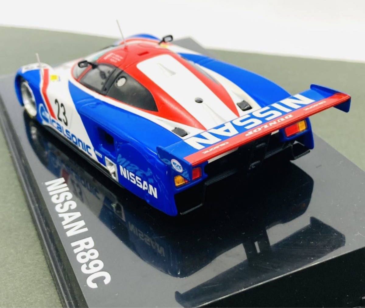 1/43 Q-MODEL NISSAN R89C ミニカー