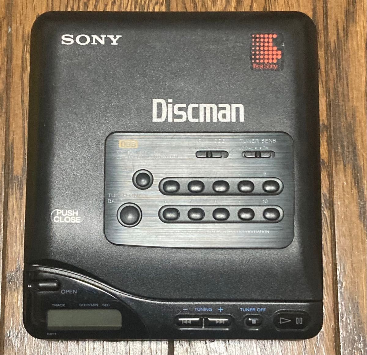 SONY Discman ポータブルCDプレーヤー D-T66 本体のみ 動作未確認 現状品 ジャンク