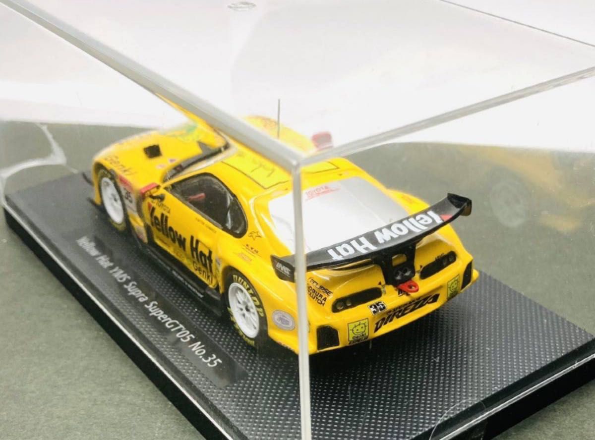 1/43 EBBRO エブロ イエローハット YMS スープラ SUPER GT 2005 ミニカー