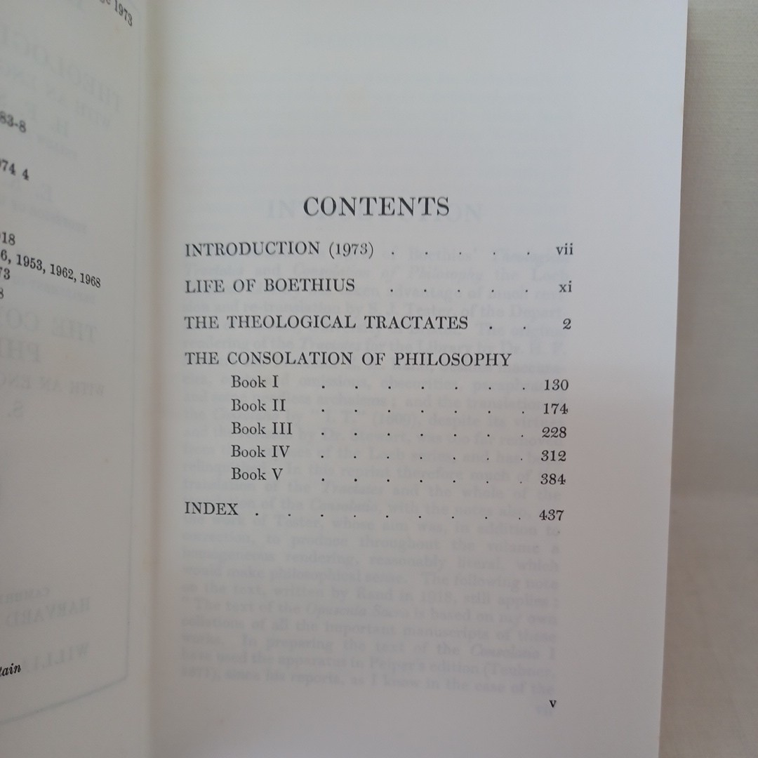 洋書　ボエティウス　BOETHIUS　 (Loeb Classical Library)ローブクラシカル ライブラリー　キリスト　哲学_画像9
