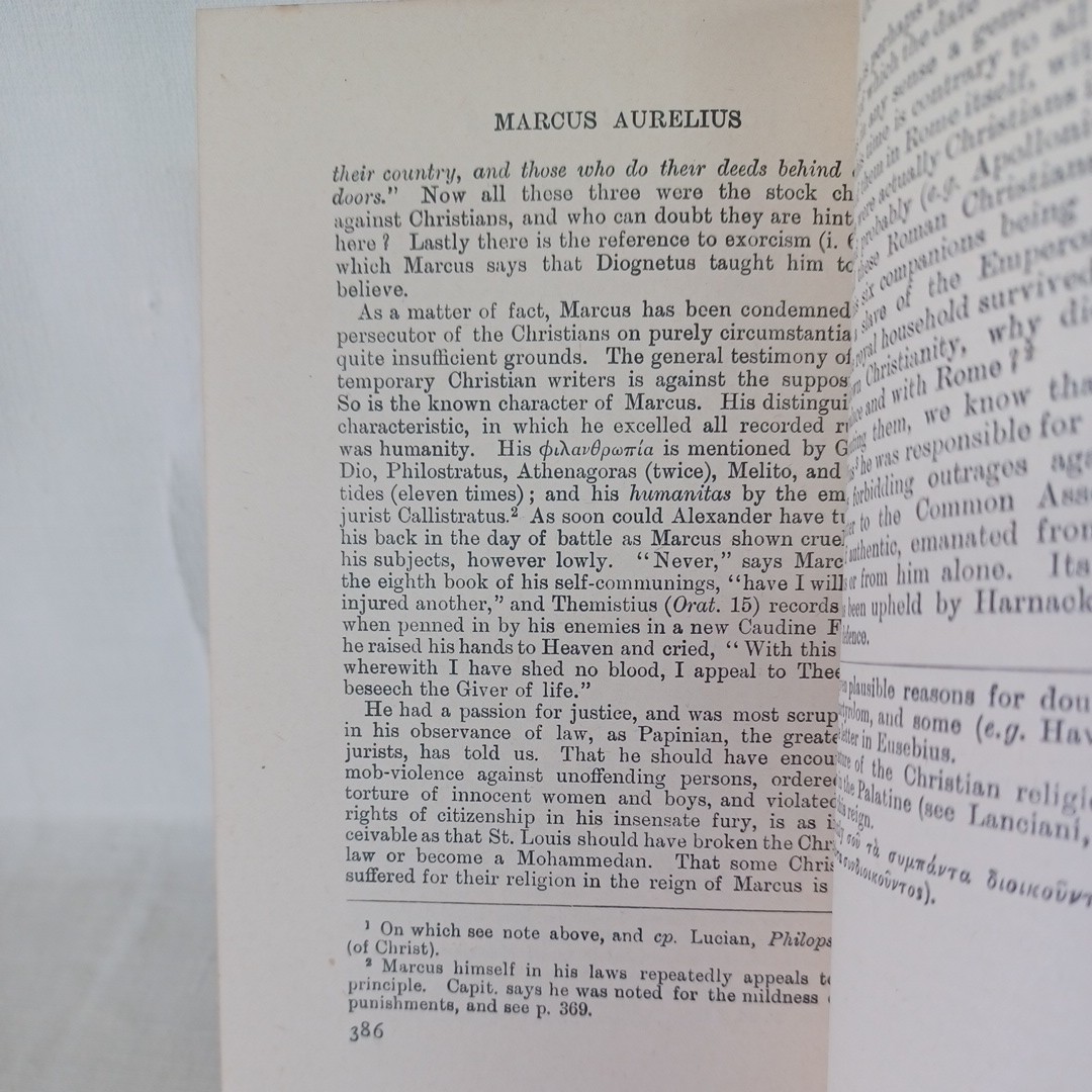  foreign book marx *aure Rius MARCUSAURELIUS The Loeb classical library low b classical library Greece language English 