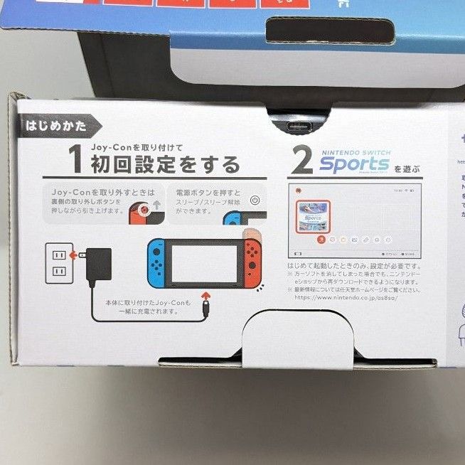 未使用】バッテリー長持ち型 Nintendo Switch Sports セット 本体のみ 