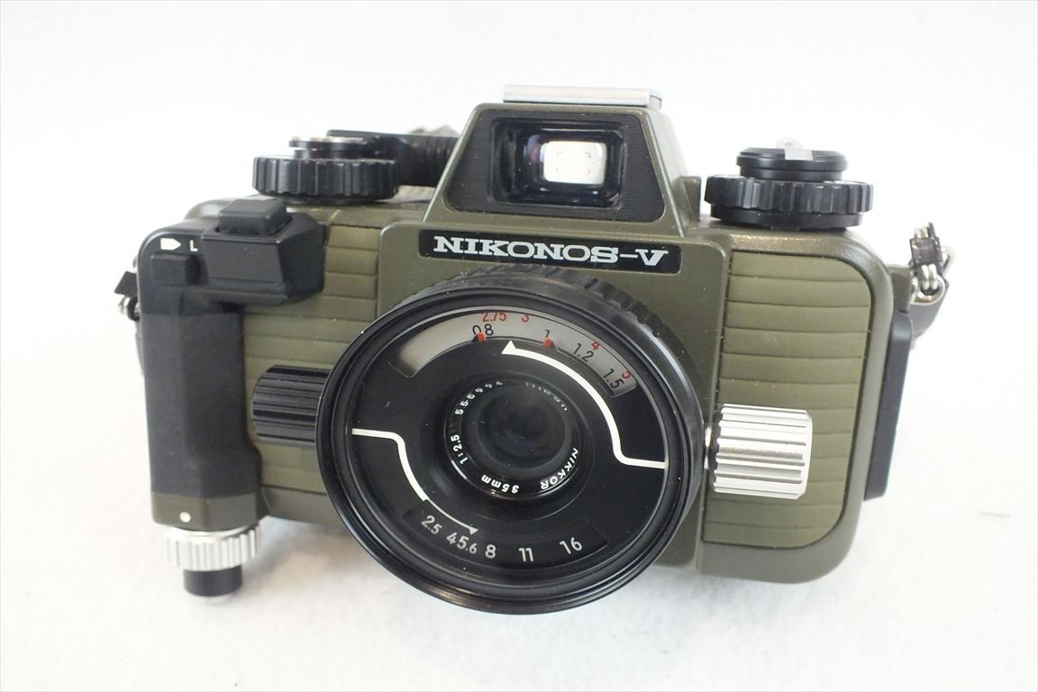 ☆ Nikon ニコン NIKONOS-V コンパクトカメラ 35mm 1:2.8  現状品 240207B9013