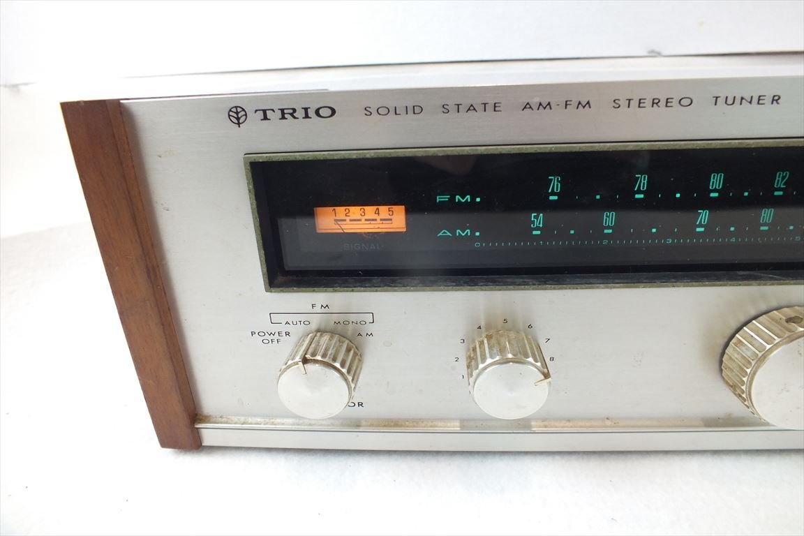 ☆ TRIO トリオ KT-5000 チューナー 音出し確認済 中古現状品 240107A5008_画像2