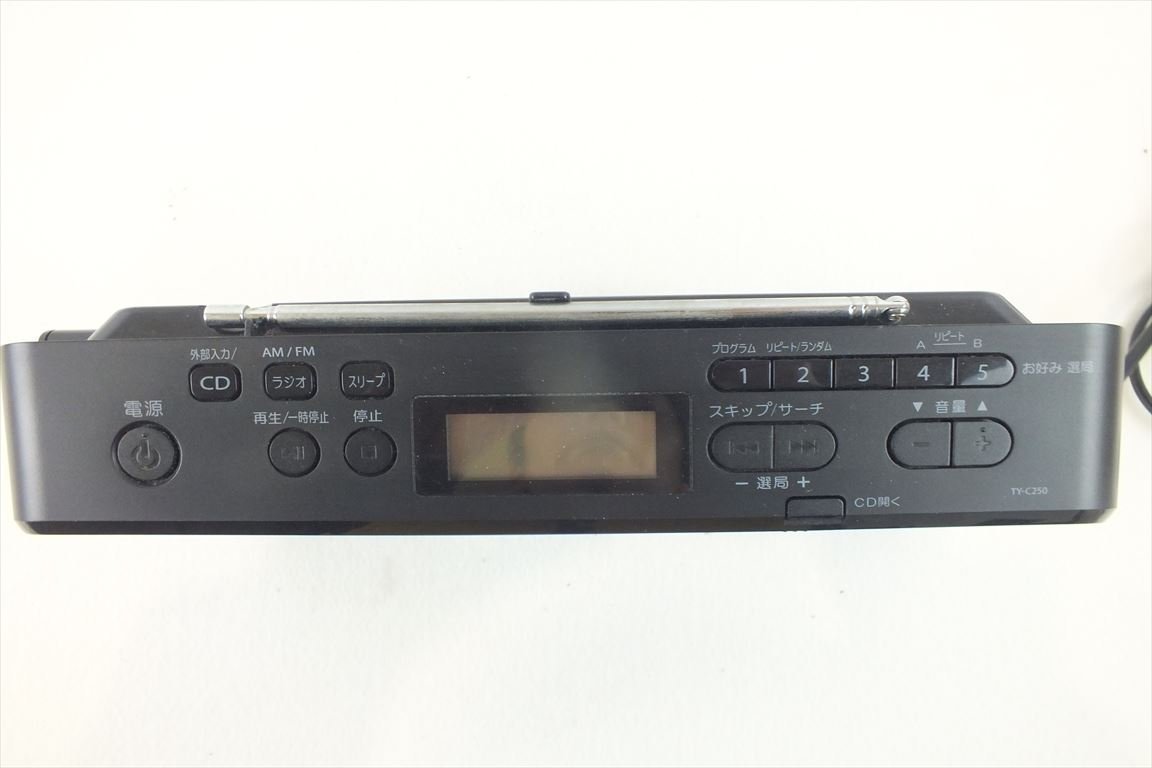 ☆ TOSHIBA 東芝 TY-C250 CDラジオ 中古 現状品 240207Y4023_画像4