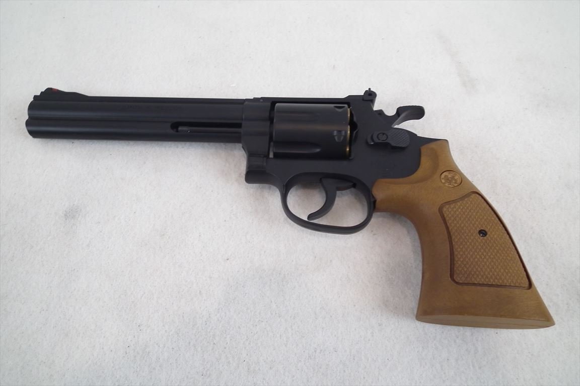 ☆ CROWN MODEL クラウンモデル M-586 .357 Magnum 6inch エアガン 動作確認済 中古 現状品 240207M4699_画像2