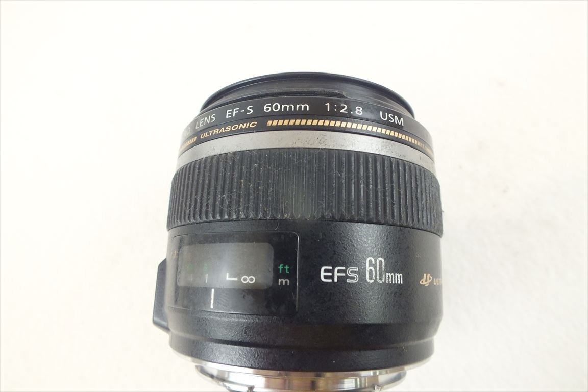 ☆ Canon キャノン EF-S 60mm 1:2.8 USM レンズ 中古 240207M4669_画像8
