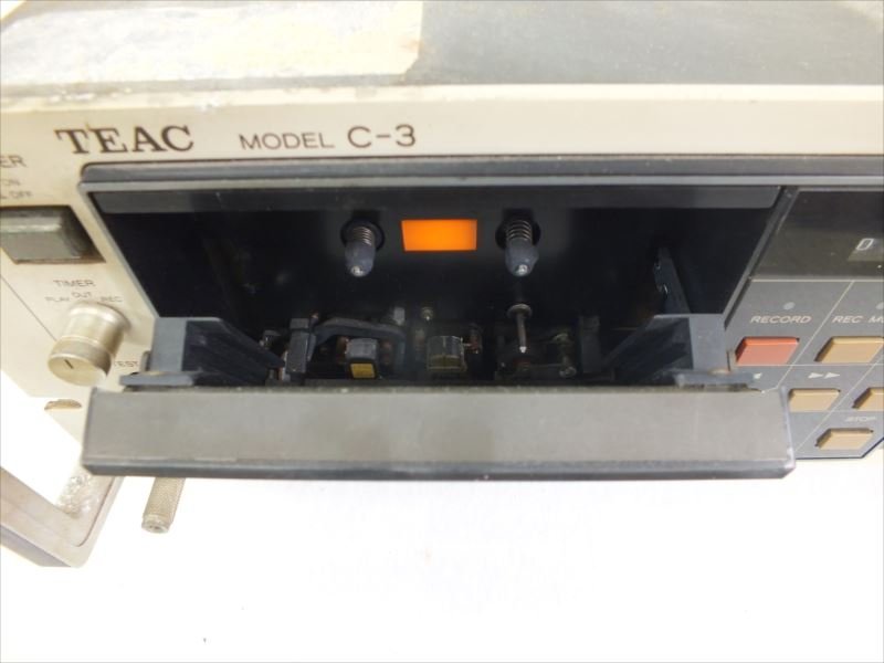 ♪ TEAC ティアック C-3 カセットデッキ 中古 現状品 240111Y7051_画像5