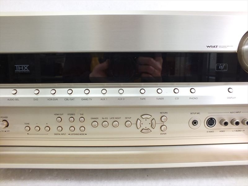 ♪ ONKYO オンキョー TX-SA806X アンプ 中古 240111H2203A_画像4