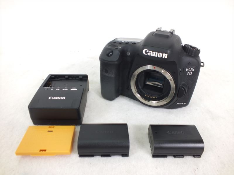 ♪ Canon キャノン EOS7D Mark II デジタル一眼レフ 中古 現状品 240211H2370A