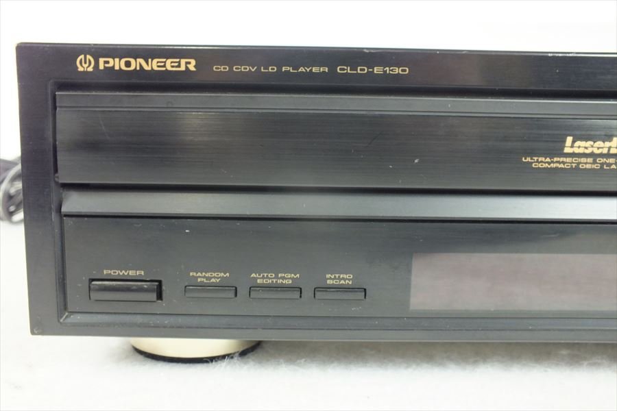 ★ PIONEER パイオニア CLD-E130 LDプレーヤー 中古 現状品 240101N3102_画像3