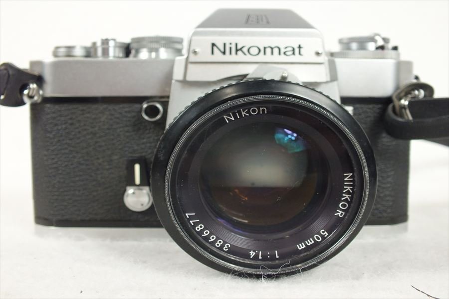 ★ Nikon ニコン Nikomat EL フィルム一眼レフ nikkor 50mm 1:1.4 中古 現状品 240101Y6237_画像3