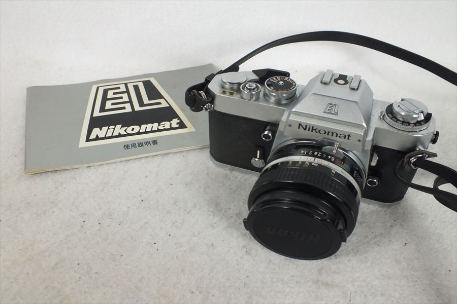 ★ Nikon ニコン Nikomat EL フィルム一眼レフ nikkor 50mm 1:1.4 中古 現状品 240101Y6237_画像1