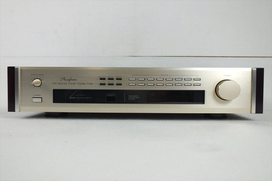 ★ Accuphase アキュフェーズ T-108 チューナー 音出し確認済 中古 現状品 240201Y6043_画像3