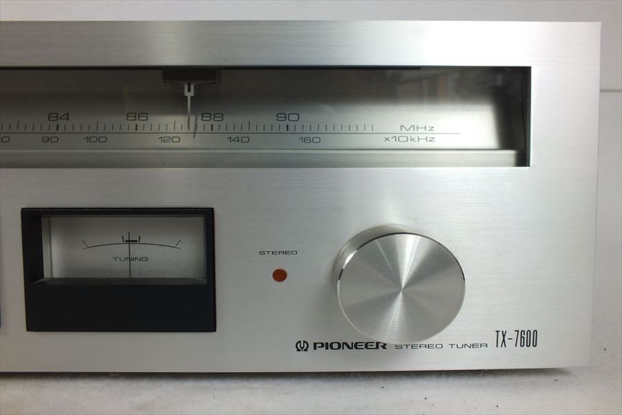 * PIONEER Pioneer TX-7600 tuner sound out has confirmed used present condition goods 240201Y6007