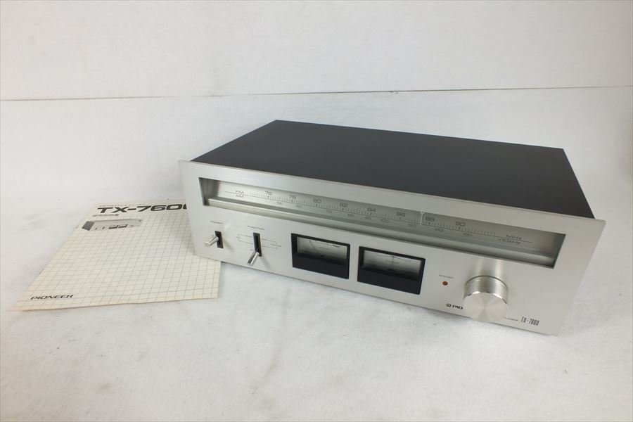 * PIONEER Pioneer TX-7600 tuner sound out has confirmed used present condition goods 240201Y6007
