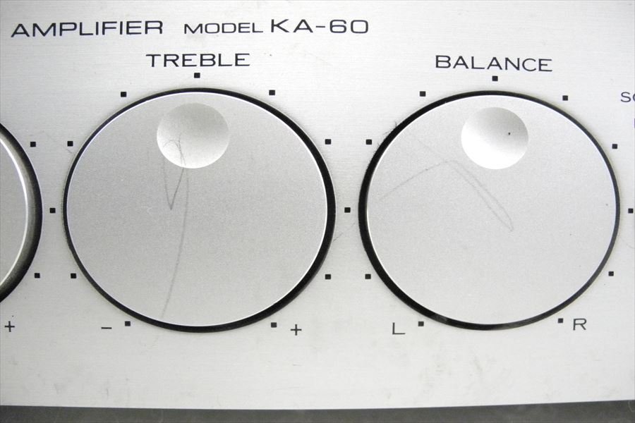 ▼ TRIO トリオ KA-60 アンプ 音出し確認済 中古 240105K2024_画像8