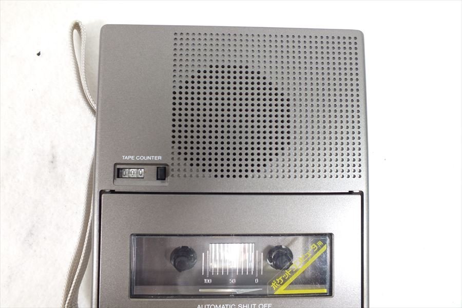 □ SHARP シャープ CE-152 テープレコーダー 中古 現状品 240206G6169_画像3