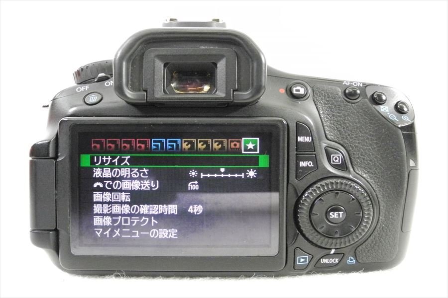 ▼ Canon キャノン EOS60D レンズキット デジタル一眼レフ 18-135mm 3.5-5.6 IS 中古 現状品 240205K2205_画像6