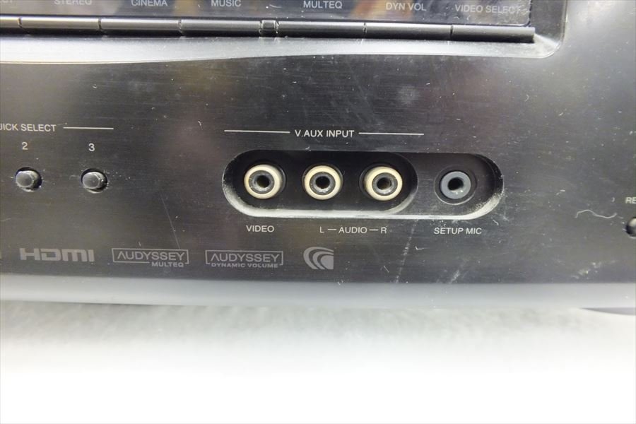 ◆ DENON デノン AVC-1909 アンプ 音出し確認済 中古 現状品 240209M5282_画像4