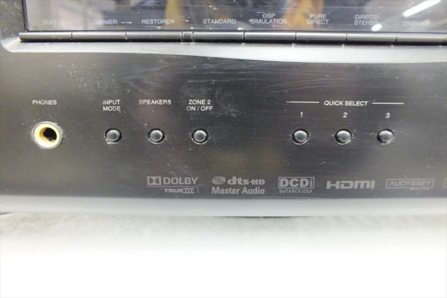 ◆ DENON デノン AVC-1909 アンプ 音出し確認済 中古 現状品 240209M5282_画像5