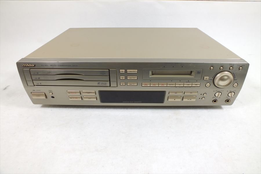 □ Victor ビクター XU-301 CD/MDレコーダー 中古 現状品 240206H2063_画像1